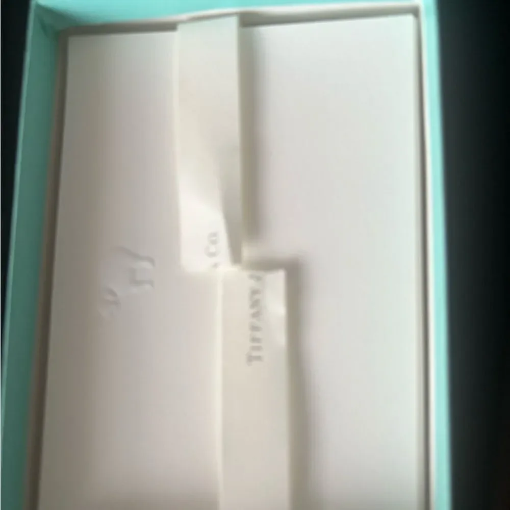 Tiffany & co post cards index cards invitations box paper collection stationary